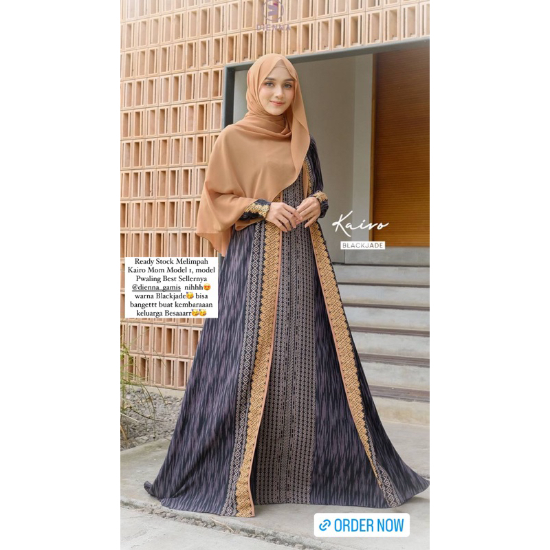 KAIRO Sarimbit Famset Couple Keluarga Warna BLACKJADEORI by DIENNA