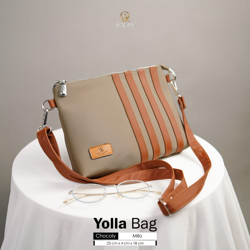 TERMURAH TAS SELEMPANG WANITA YOLLA BAG BY AQLAN READY STOCK, SLING BAG WANITA YOLLA BAG BY AQLAN