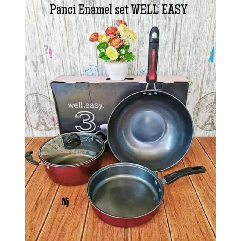 Panci Set WELL  EASY WHO 3pcs