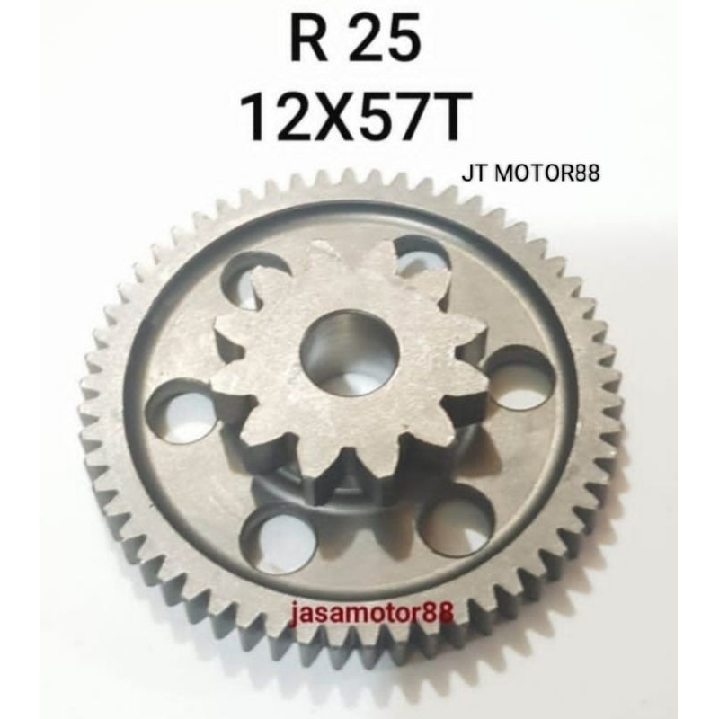 GEAR GIR GIGI IDLE STATER KECIL R25 R 25 57T