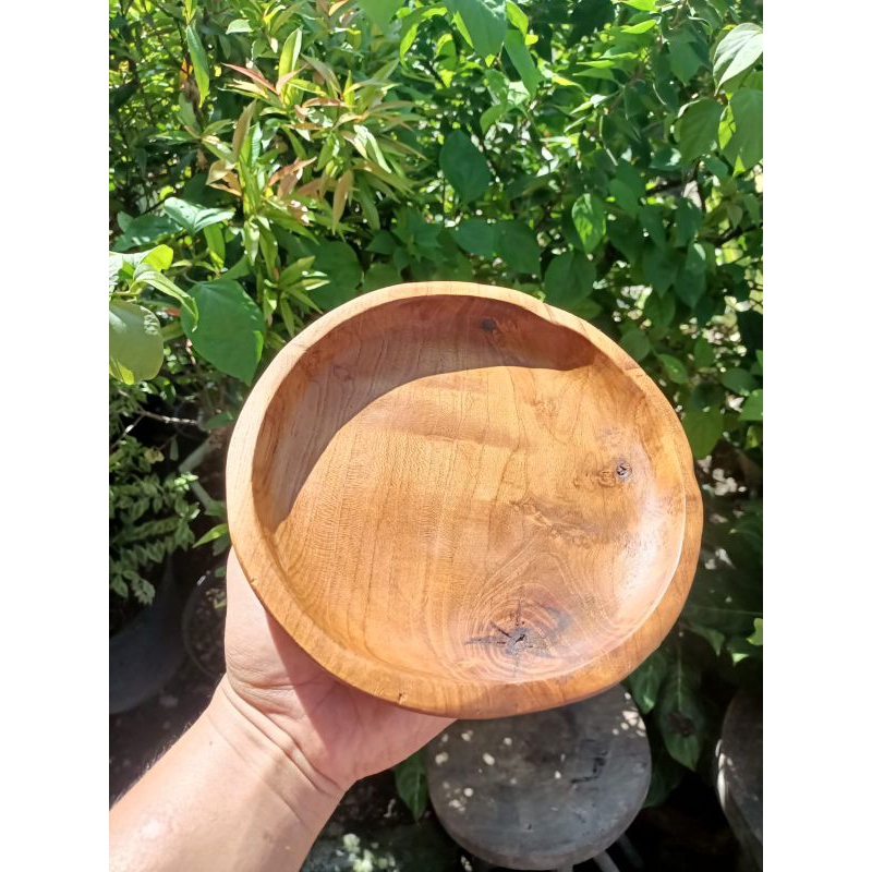 PIRING KAYU JATI 20 CM