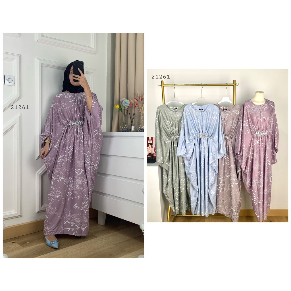 21261 LONG MAXI ABSTRAK KAFTAN Z4R4 VARIASI PINGGANG ACC PREMIUM WANITA GAMIS KALONG B4T1K Z4R4 PREM