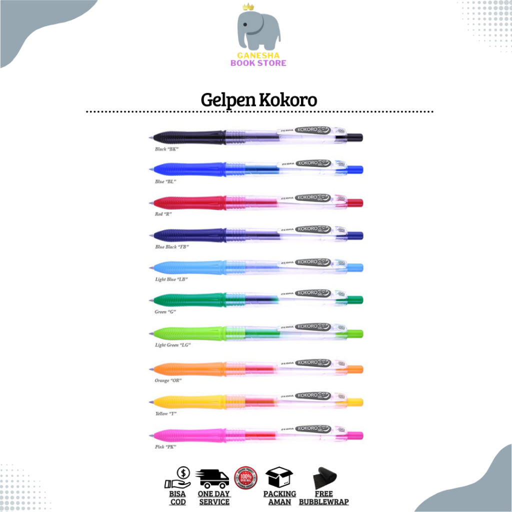 

Bolpoin Kokoro Gel / Gelpen Kokoro