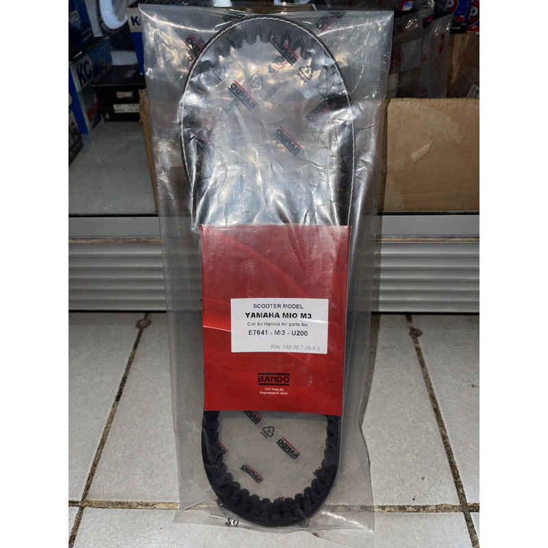 vanbelt v-belt e7641-mi3-u200 yamaha mio m3 merek bando