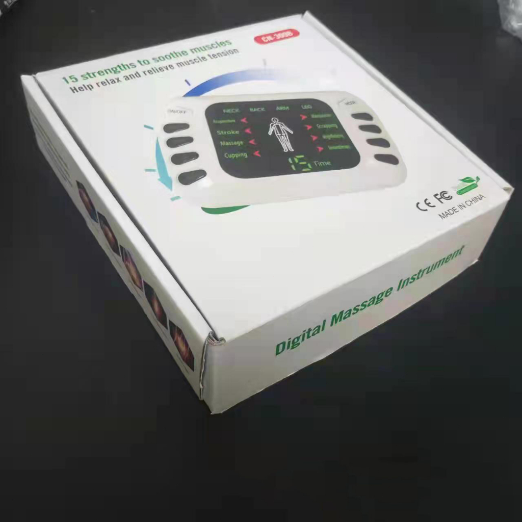 Alat Pijat Putse Elektronik Rumah Digital Alat Fisioterapi Akupuntur Meridian Body Terapi Akupunktur[Ready Stock]