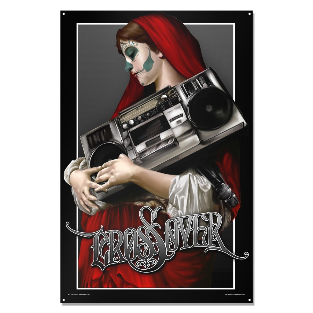 FLAG BANNER CROSSOVER BOOMBOXMERRY