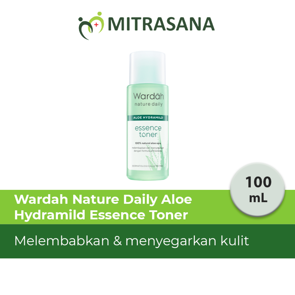 Wardah Nature Daily Aloe Hydramild Essence Toner 100 ml