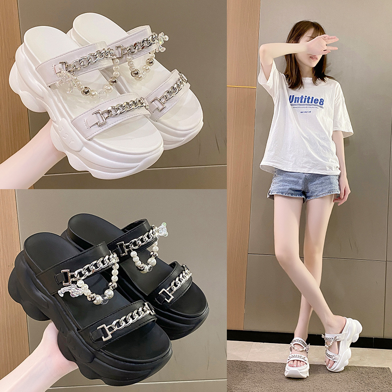 Wedges 8cm Import Wanita Ori DnD - WH52