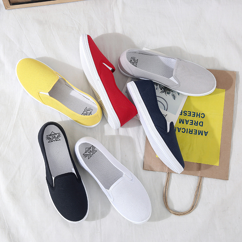 Free BOX Sepatu Flat Shoes Slip On Wanita Import model Sling Back terbaru kekinian termurah NSF888