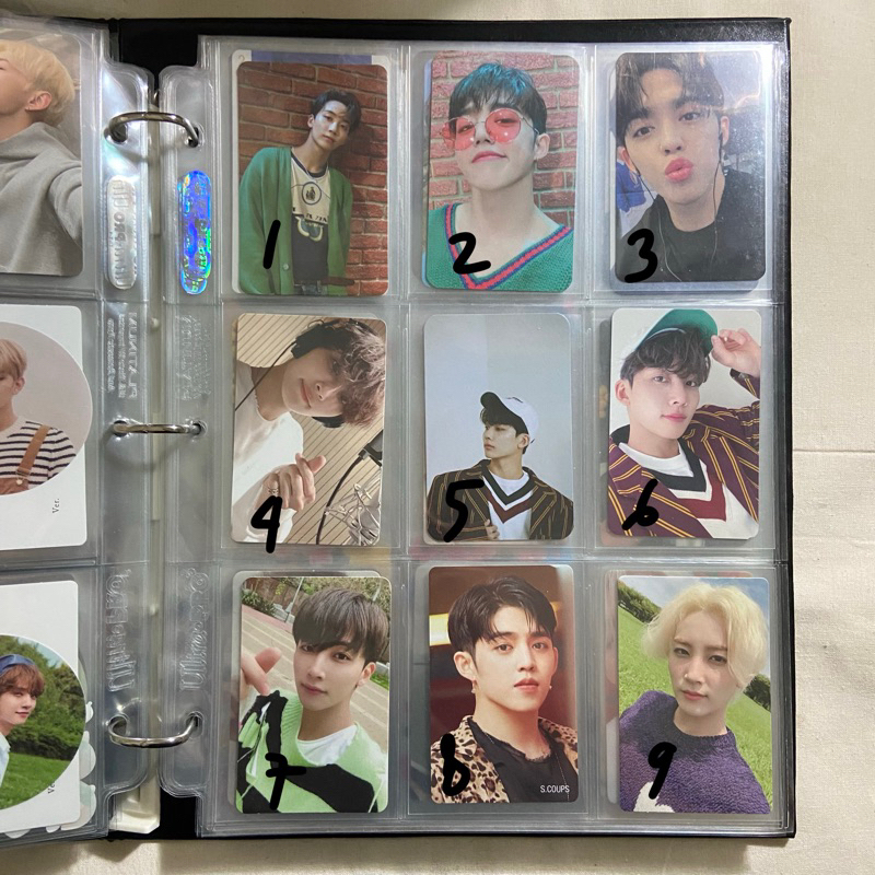 SEVENTEEN SCOUPS JEONGHAN An Ode Semicolon Mecima Yizhiyu PC Photocard