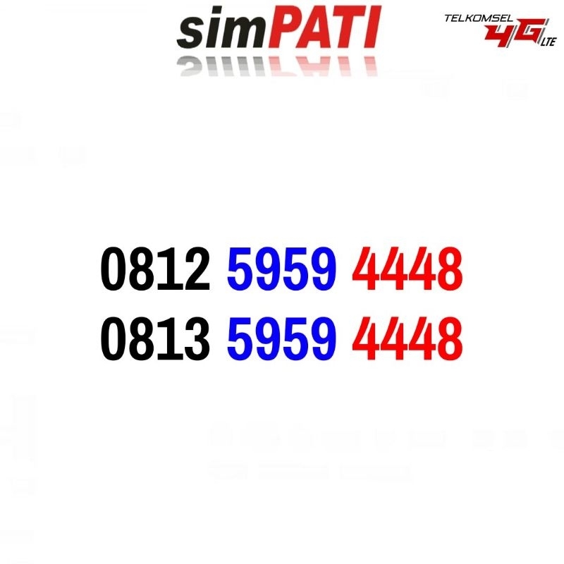 Simpati 0812 Nomor Cantik