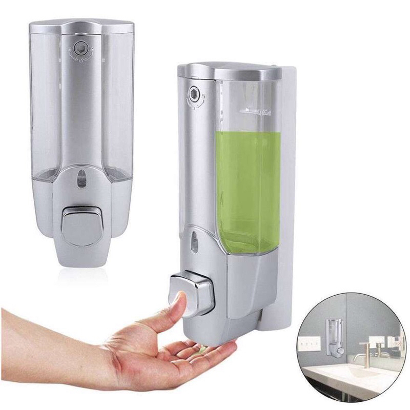 Dispenser Sabun Cair / Shampoo Single Soap Dispenser / Hand Soap Tabung Dinding WC / Dispenser Sabun Cair Single with Key Lock