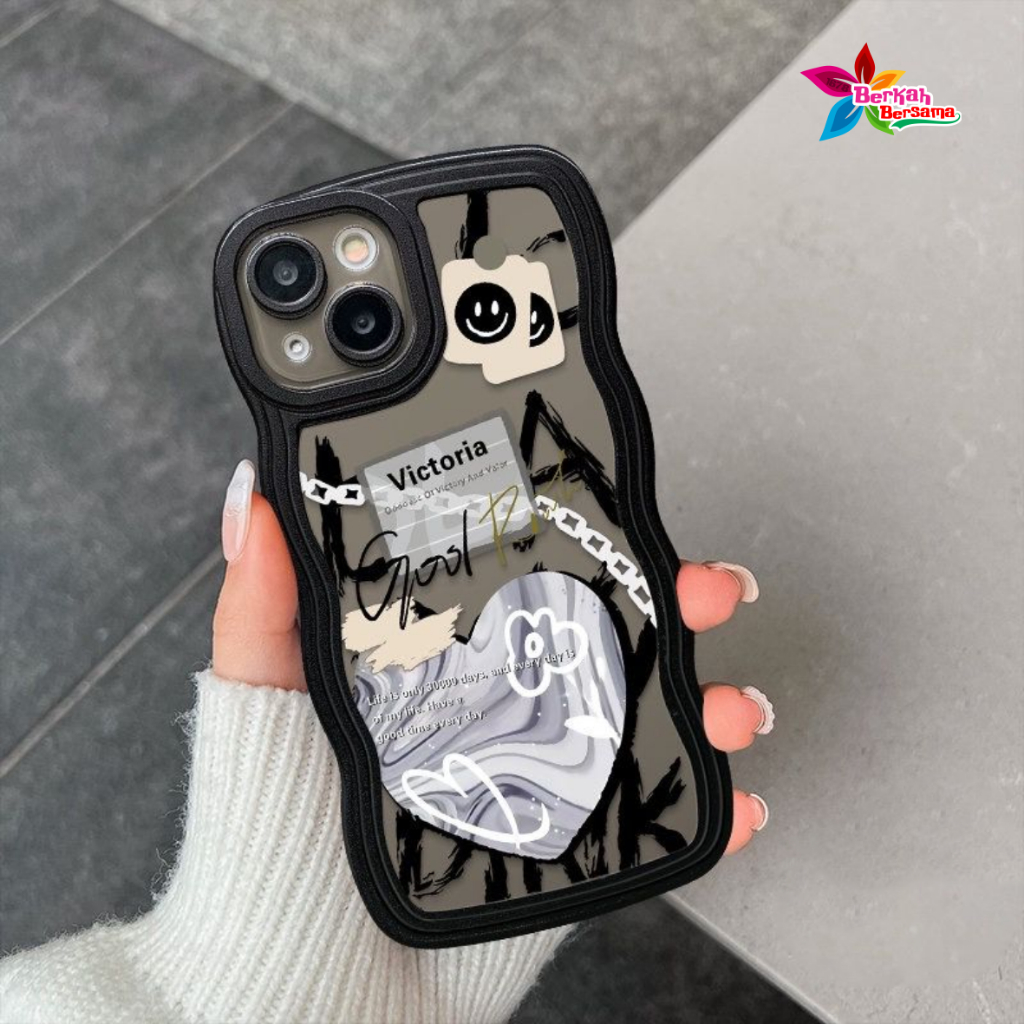 SS814 SOFTCASE TPU FASHION LOVE GRAFITI FOR IPHONE 6 6+ 7 8 7+ 8+ X XS MAX XR 11 12 13 14 PRO MAX BB8025