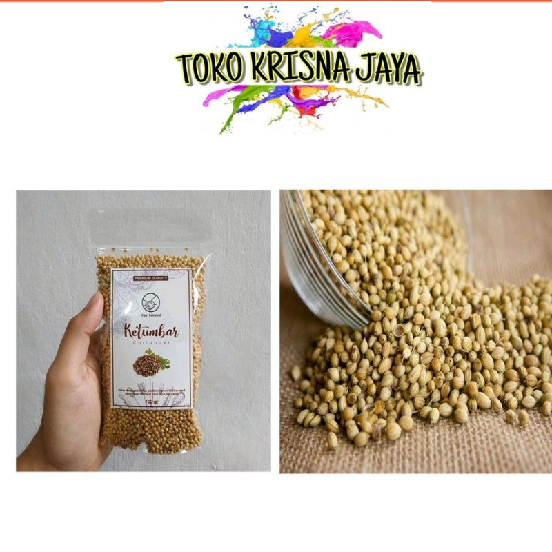 

KETUMBAR KERING BULAT UTUH KEMASAN 100GR | 200GR