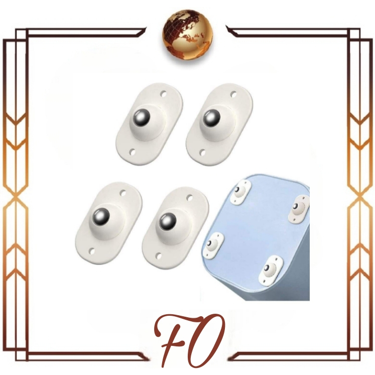 (FO)RODA TEMPEL 360 PUTAR STAINLESS FURNITURE STORAGE BOX / RODA TONG SAMPAH / RODA FURNITURE SERBAGUNA