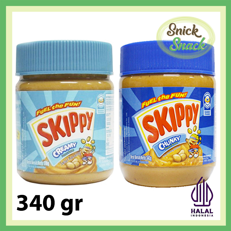 

Skippy Selai Kacang 170 gr Creamy Crunchy Peanut Butter