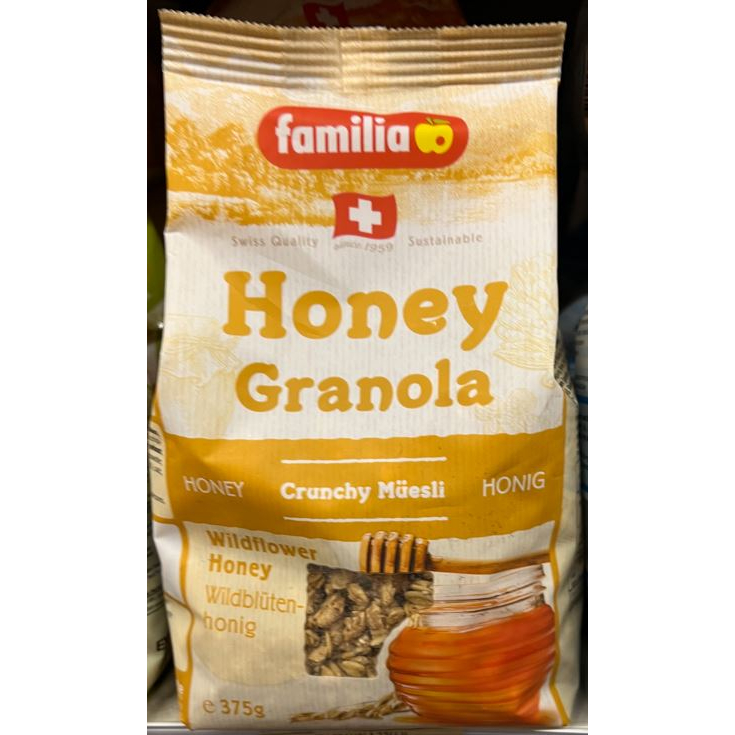 

Familia - Honey Granola 375gr