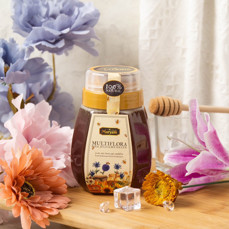 

MADU MARYAM MULTIFLORA PREMIUM ROYAL JELLY & BEE POLLEN 500gr