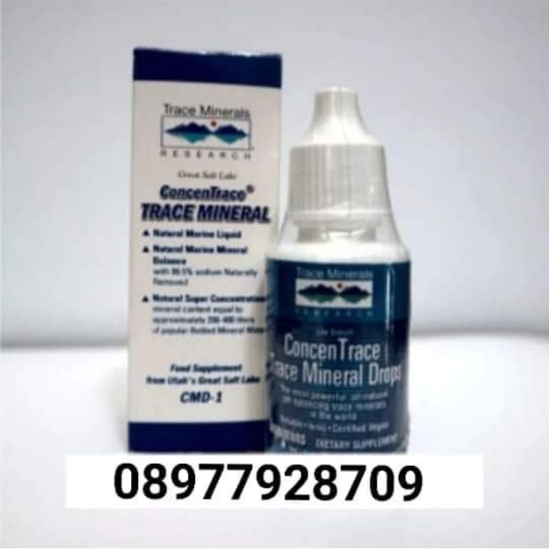 Trace Mineral cmd 1 oz / 30 ml / 500 Tetes 100% Murni Asli Original