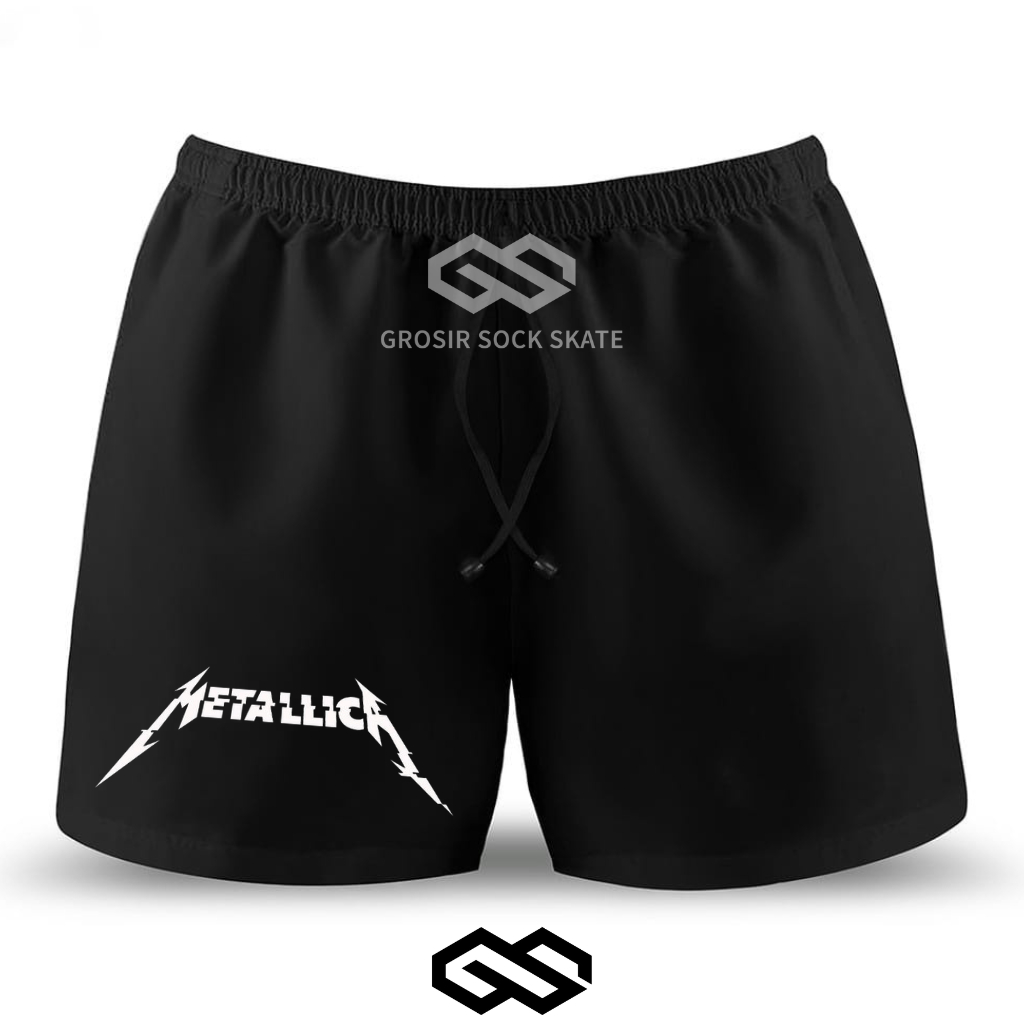 BOXER  CELANA PENDEK MUSIC BAND METALLICA 2