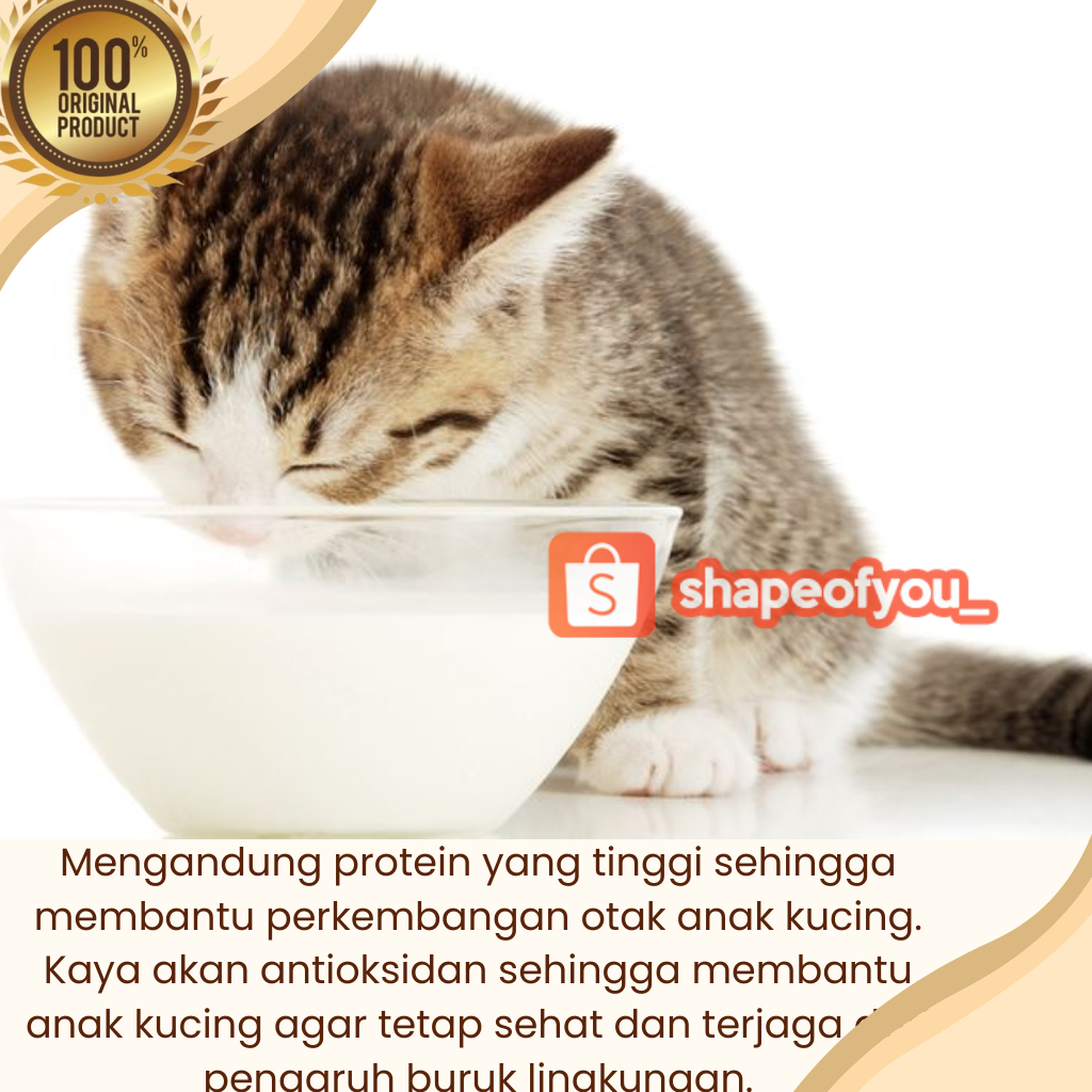 Promo Susu Top Growth 1 Dus isi 10 Free 1 Sachet TopGrowth Cat Milk Kitten Susu Anak Kucing