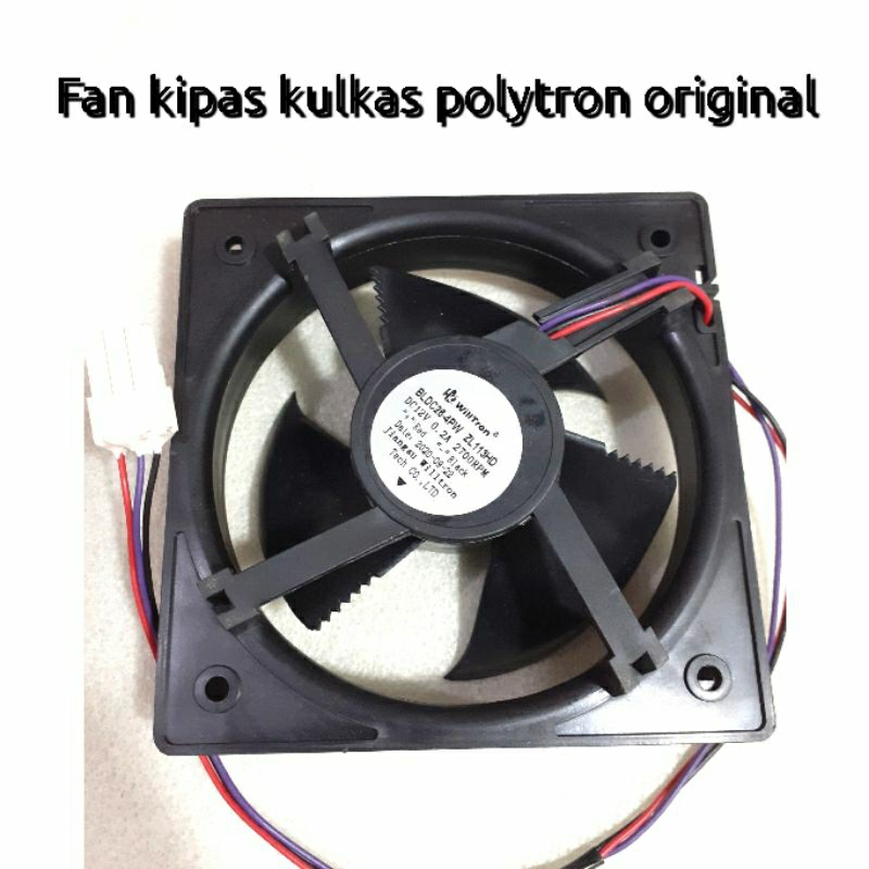 Kipas kulkas polytron inverter 12v DC BLDC26-4PW ZL113HD original