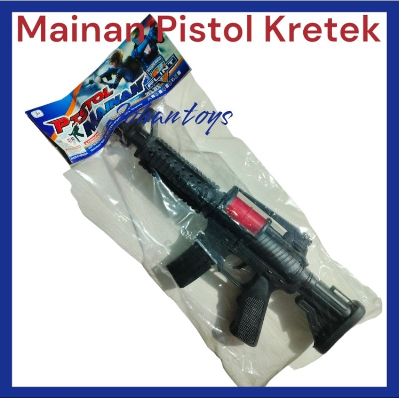 Mainan Pistol Keretek Satuan