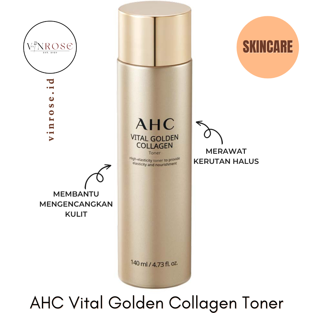 AHC Vital Golden Collagen Toner Korea/ Skincare/ Moisturizer