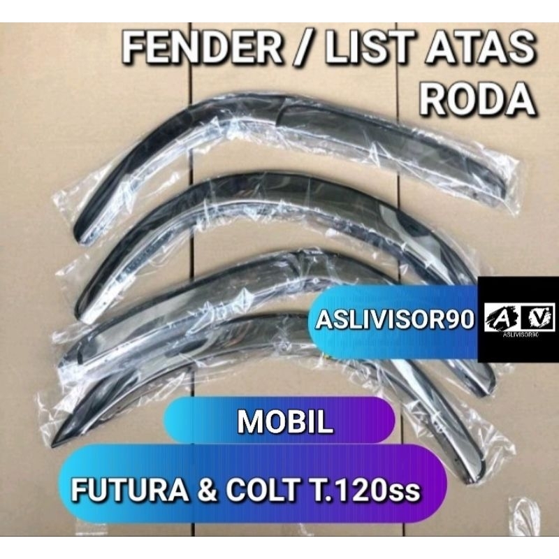 FENDER List Atas Roda Mobil CARRY 1.5 FUTURA,COLT. T120 .ss