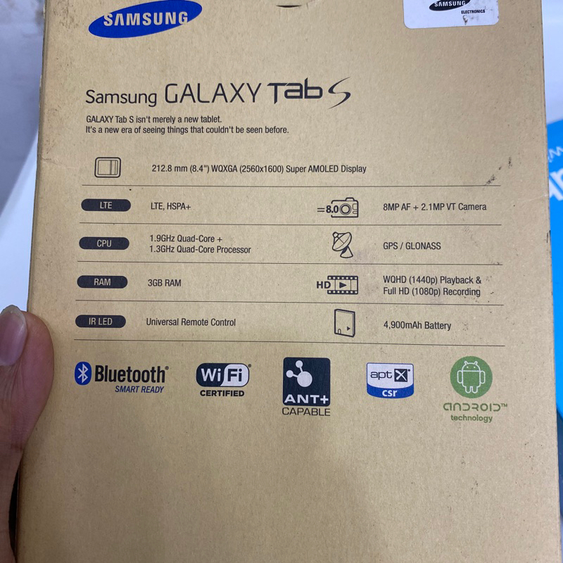 samsung tab s sm-t705