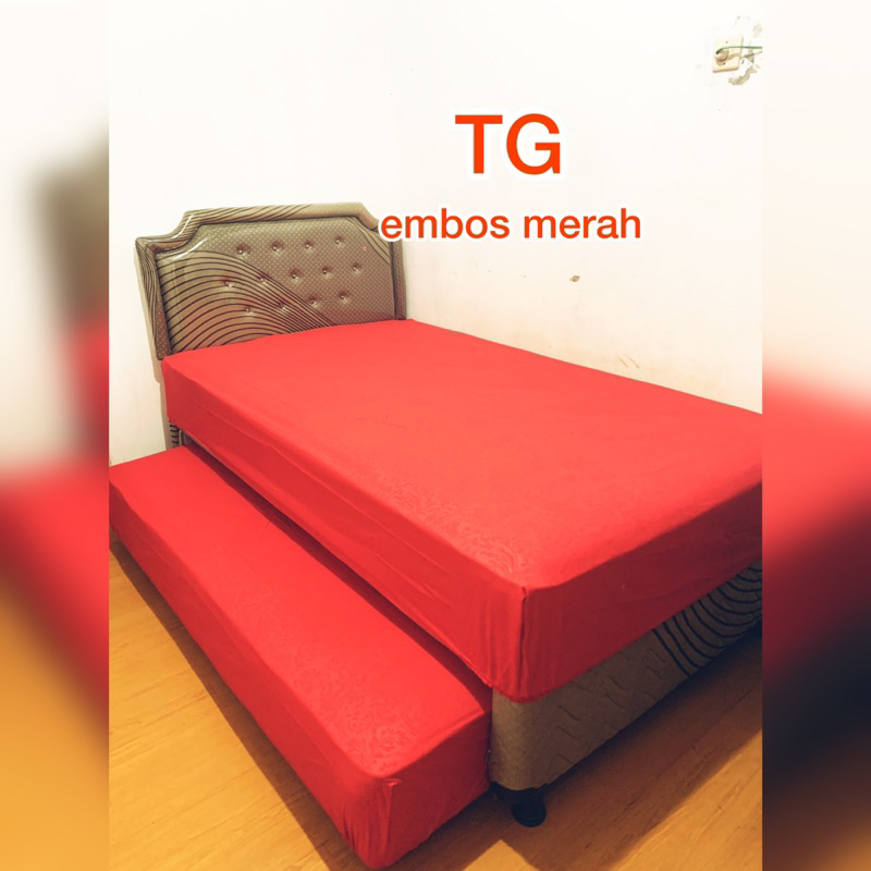 sprei 2in1  sorong ukuran 100x200x25