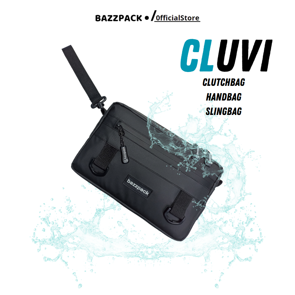 Bazzpack - CLUVI Clutchbag Handbag Slingbag Premium Waterproof