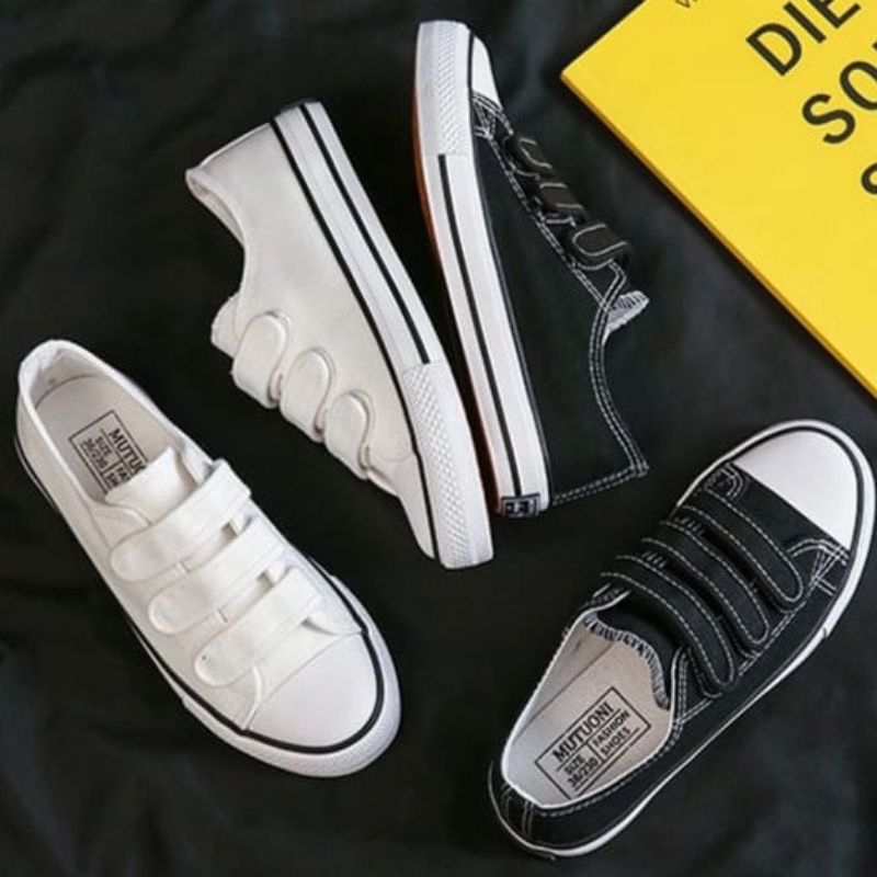 SEPATU WANITA SNEAKERS LV0146 IMPORT ORIGINAL BAHAN KANVAS TERBARU CASUAL SPORT REMAJA PREMIUM FASHI