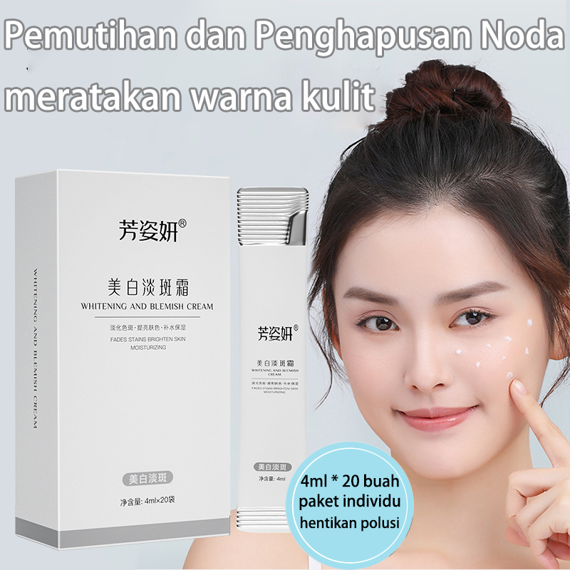 penghilang bintik hitam krim penghilang flek hitam cream penghilang flek hitam 4ml*20 Penghilang Melasma Krim Penghilang Bintik Pemutih Anti Penuaan Krim Penghilang Bintik Gelap