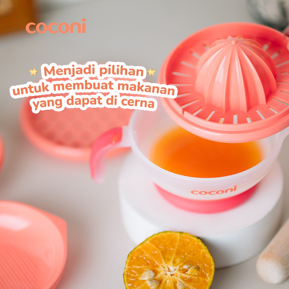 COCONI Baby Food Maker Bowl Set | Alat Pembuat Makanan Bayi MPASI