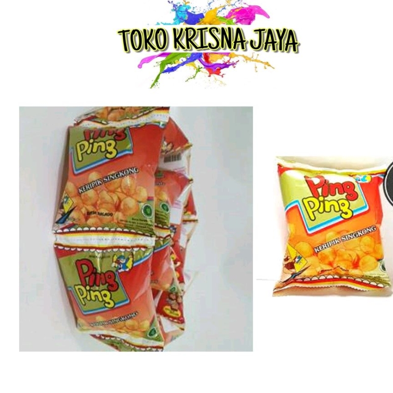 

SNACK JADUL PING KEMASAN 1 RENCENG ISI 10 PCS