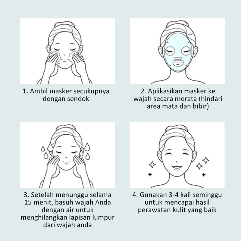 TWG-Mugwort Salicylic Acid Cleansing Mud Mask Blackhead Removal Pembersihan Perawatan Wajah Masker yang Dapat Disebar