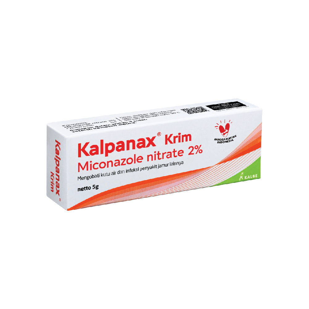 Kalpanax Krim 5gr dan Salep 6gr - Anti Kutu Air dan Jamur Free Gift