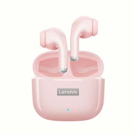 WTW11 Lenovo Earphone Bluetooth Wireless TWS LP40 Pro True Wireless Headset Bluetooth 5.1 Earbuds - Noise Reduction IPX5 WaterProof