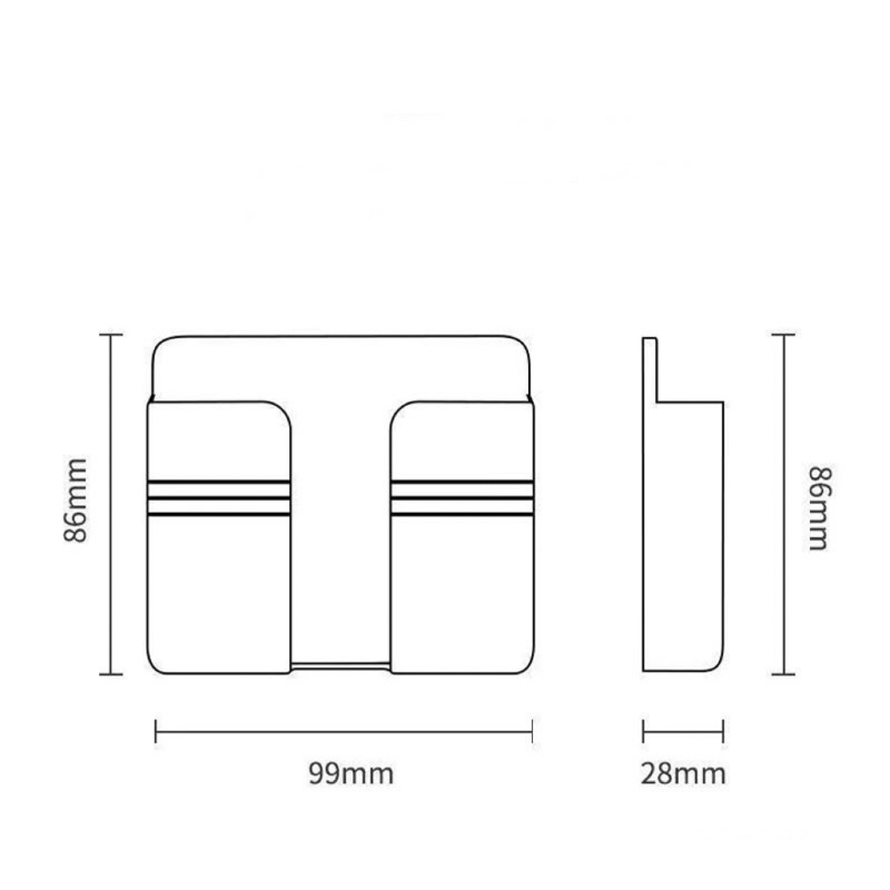 rak gantungan remot tv/gantungan hp charger