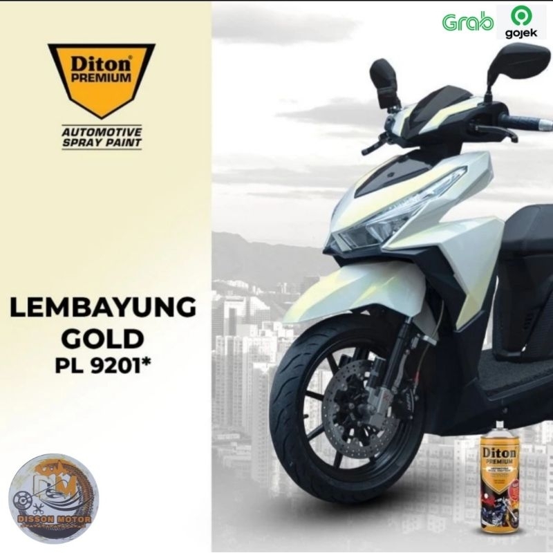 Diton Premium Lembayung Gold Green Biru Violet