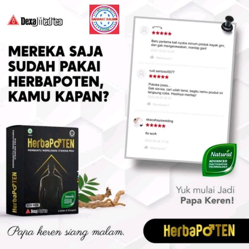 HERBAPOTEN STAMINA PRIA 30 KAPSUL