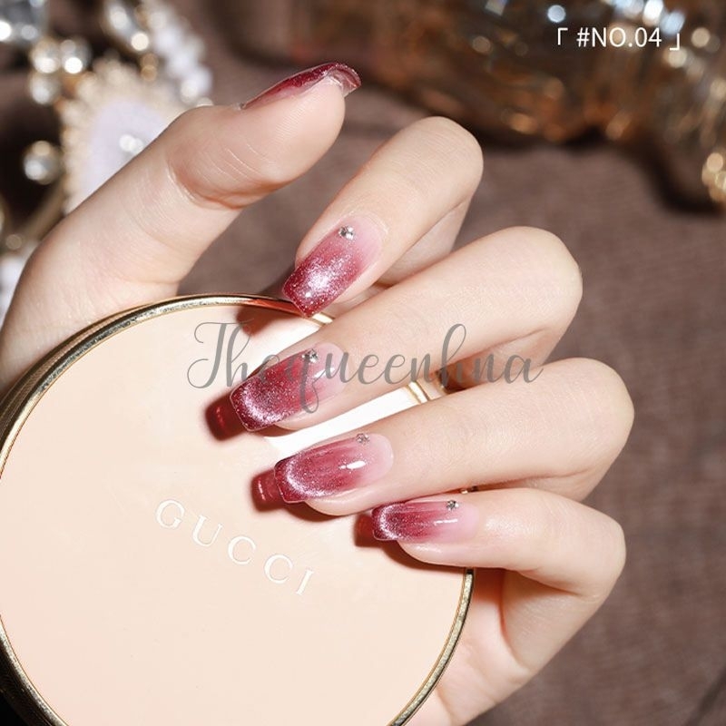 DEAR 15ml RUBY CAT EYE PREMIUM UV LED 3D Cat Eye Series Gel Polish Kutek DEAR Uv Led Soak Off Gel Polish