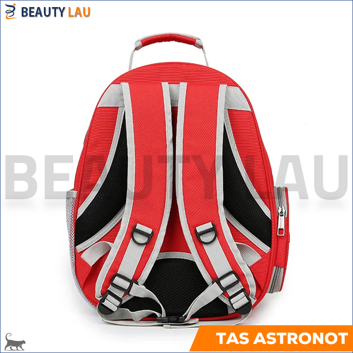 TAS RANSEL KUCING ANJING ASTRONOT TRANSPARAN PET CARRIER BACKPACK TRAVEL BAG PET CARGO