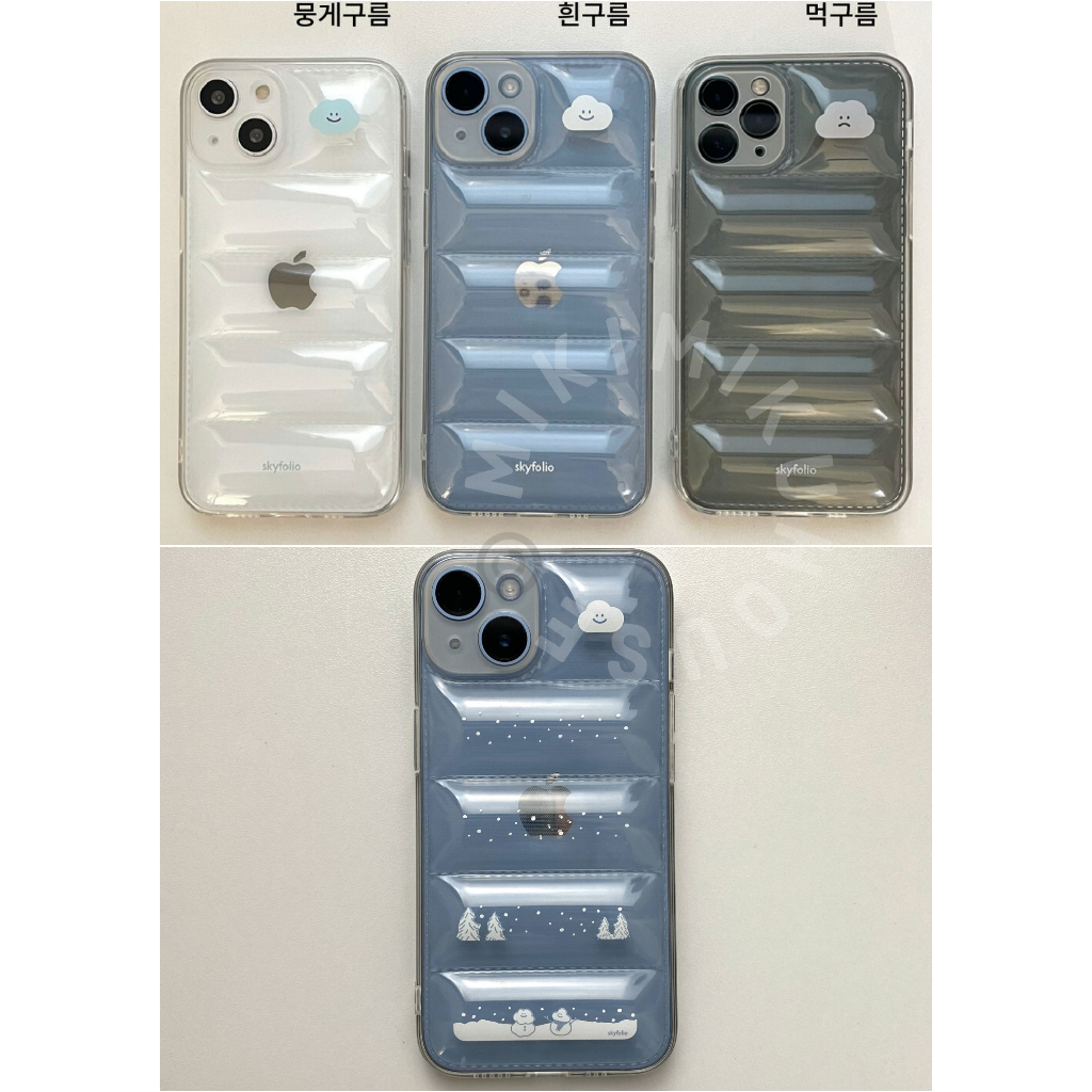 IPHONE 14 KOREA SKYFOLIO CASE IPHONE 13 13 PRO PRO MAX SOFT CASE SKY FOLIO Cloudline Phone Case