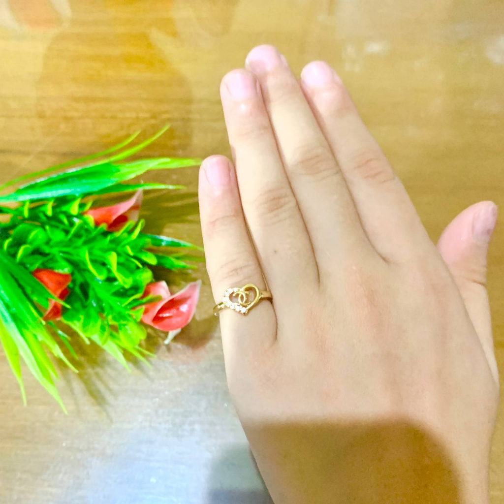 JT - Xuping Cincin Anak Cantik Warna Gold Emas