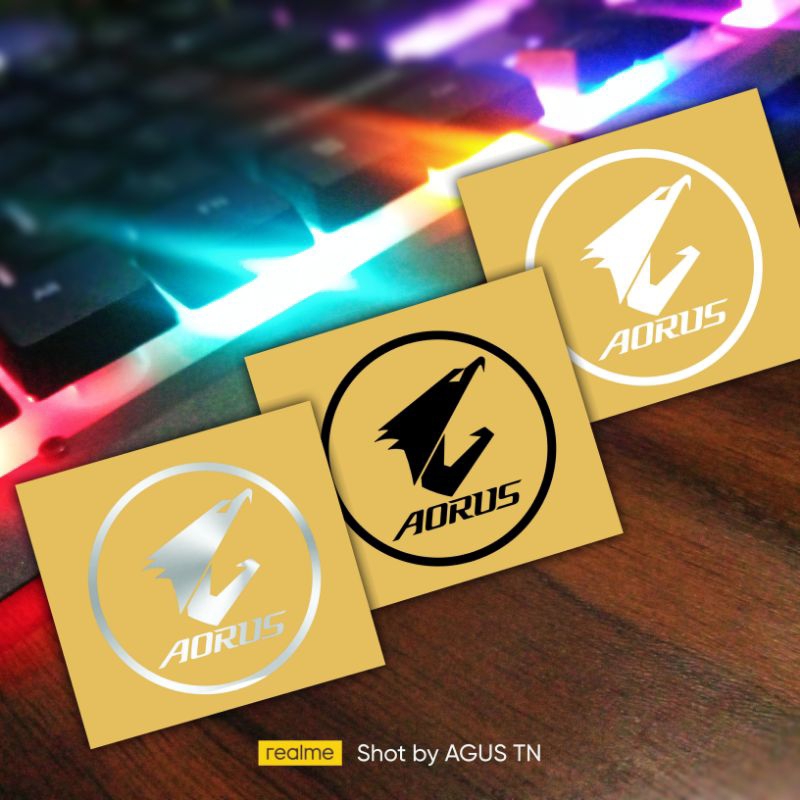 

Stiker Aorus STICKER LOGO AORUS STICKER CUTTING