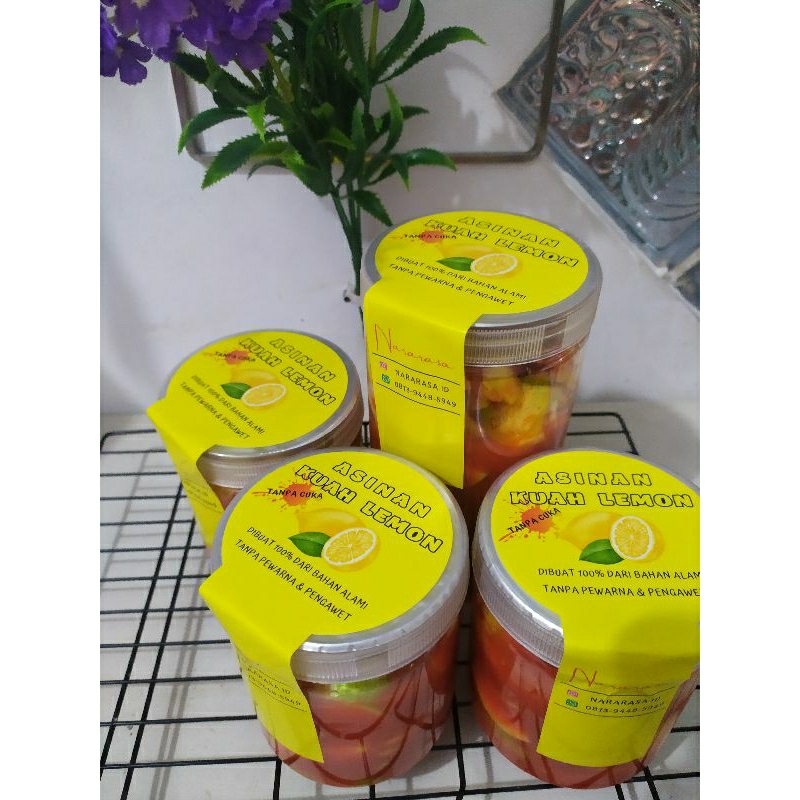 

Asinan Kuah Lemon Tanpa Cuka