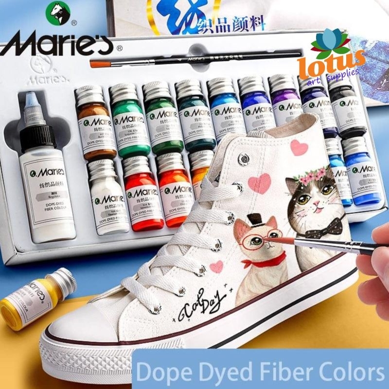 

Maries Dope-Dyed Sneaker Permanent Fabric Paint set 24