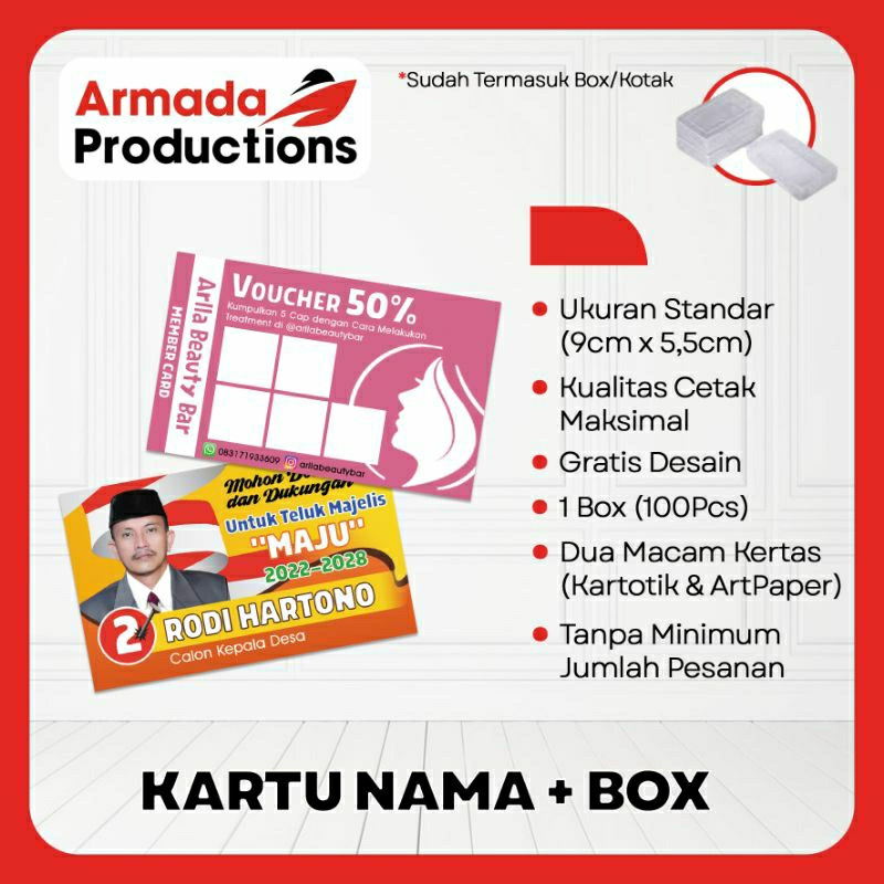 

KARTU NAMA + BOX (GRATIS DESAIN)